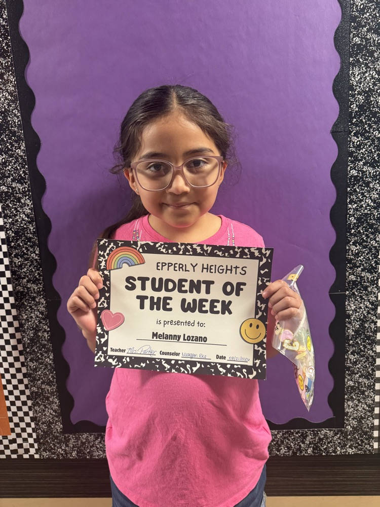 Student of the week