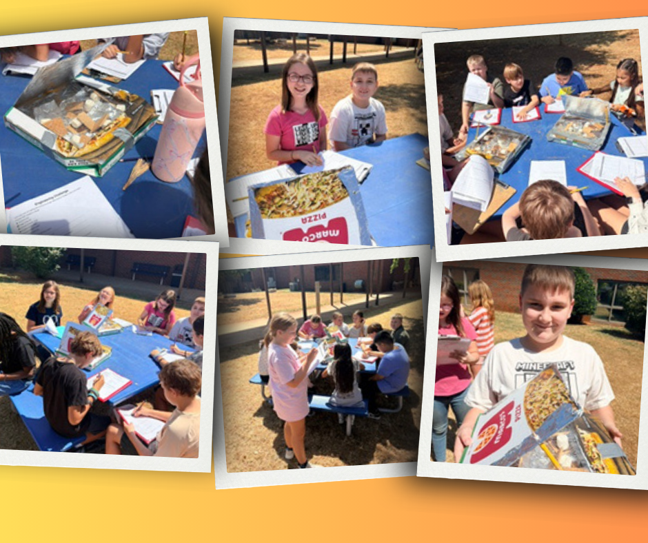 5th grade students at Barnes Elementary conducted science experiments by making smores using the heat from the sun.