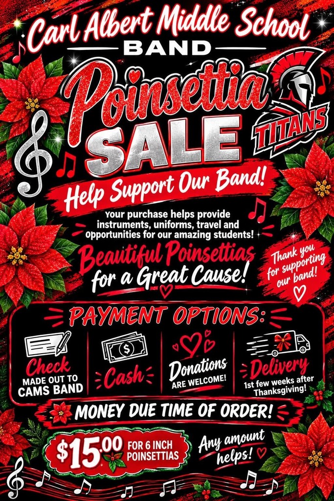 CAMS Band Poinsettias