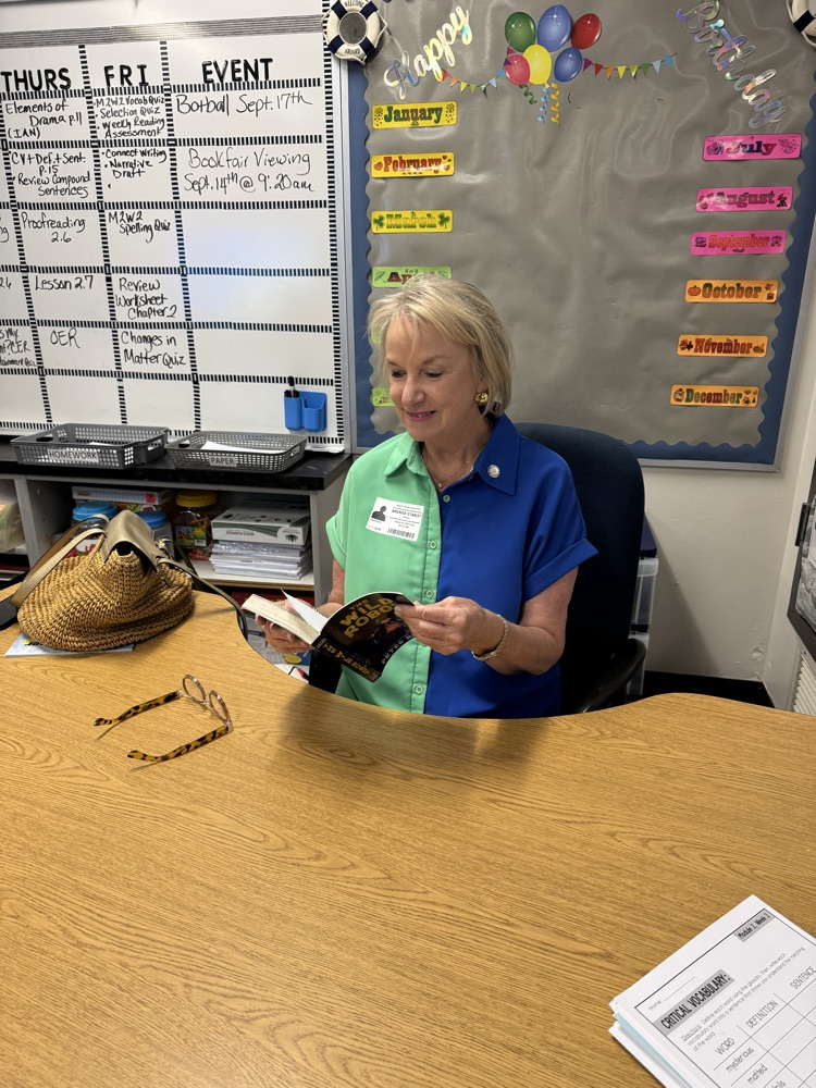 Guest Reader, Senator Brenda Stanley 