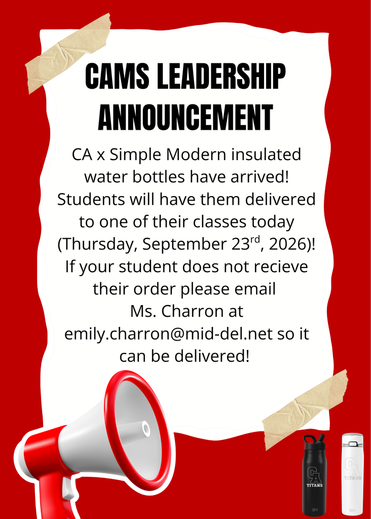 "CAMS Leadership Announcement."