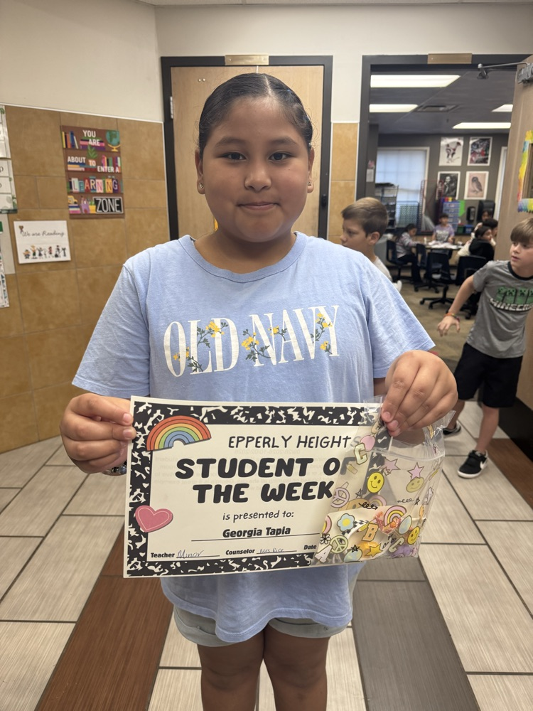 student of the week