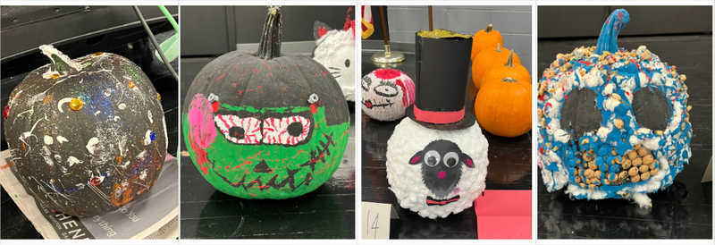 gakaxy, frankenstein, Abralamb Lincoln(3rd place), cookie monster