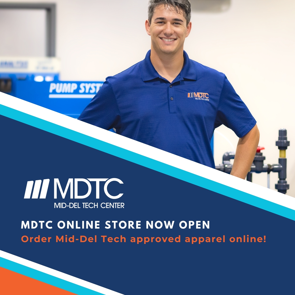 MDTC Apparel store advertisement