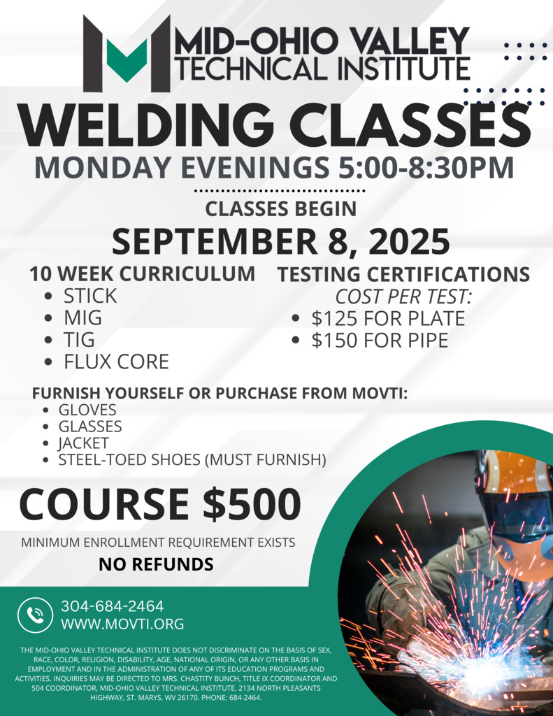 adult welding flyer