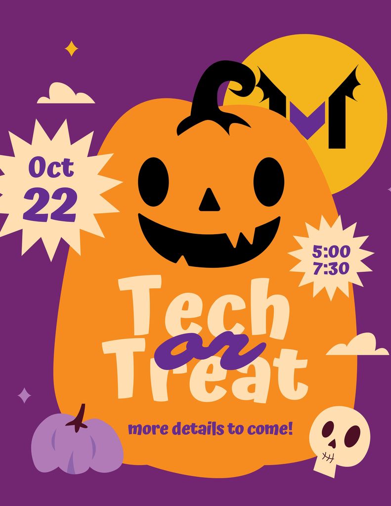 image for tech or treat on october 22