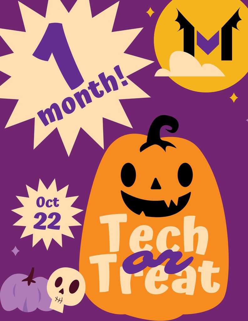 tech or treat graphic
