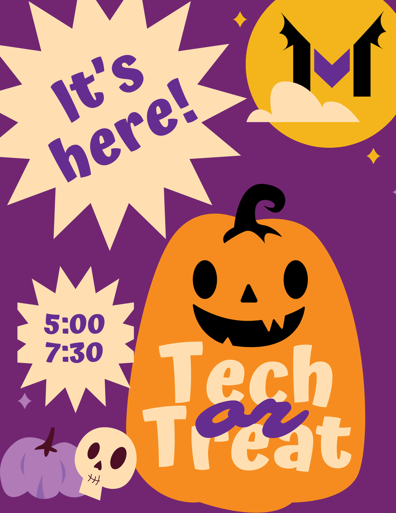 tech or treat flyer