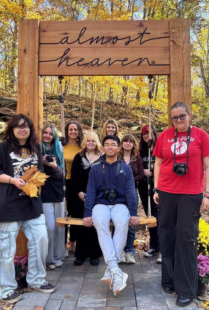 Multimedia students at the Almost Heaven Swing in WV