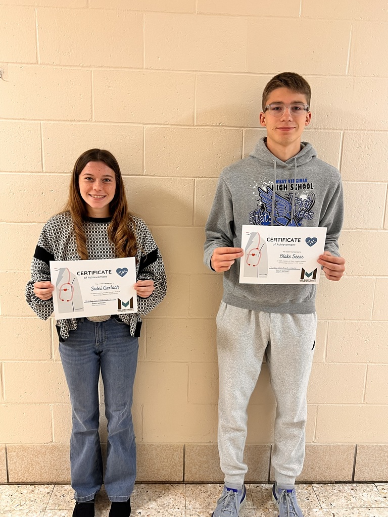 students with certificates