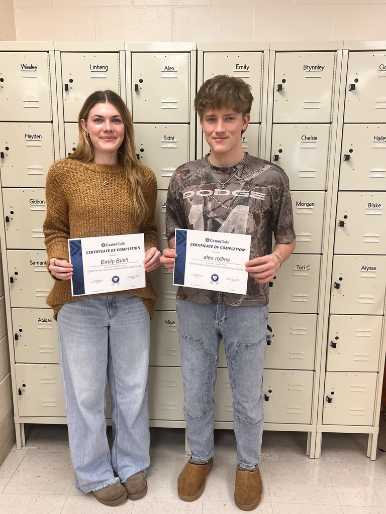 students with certificates