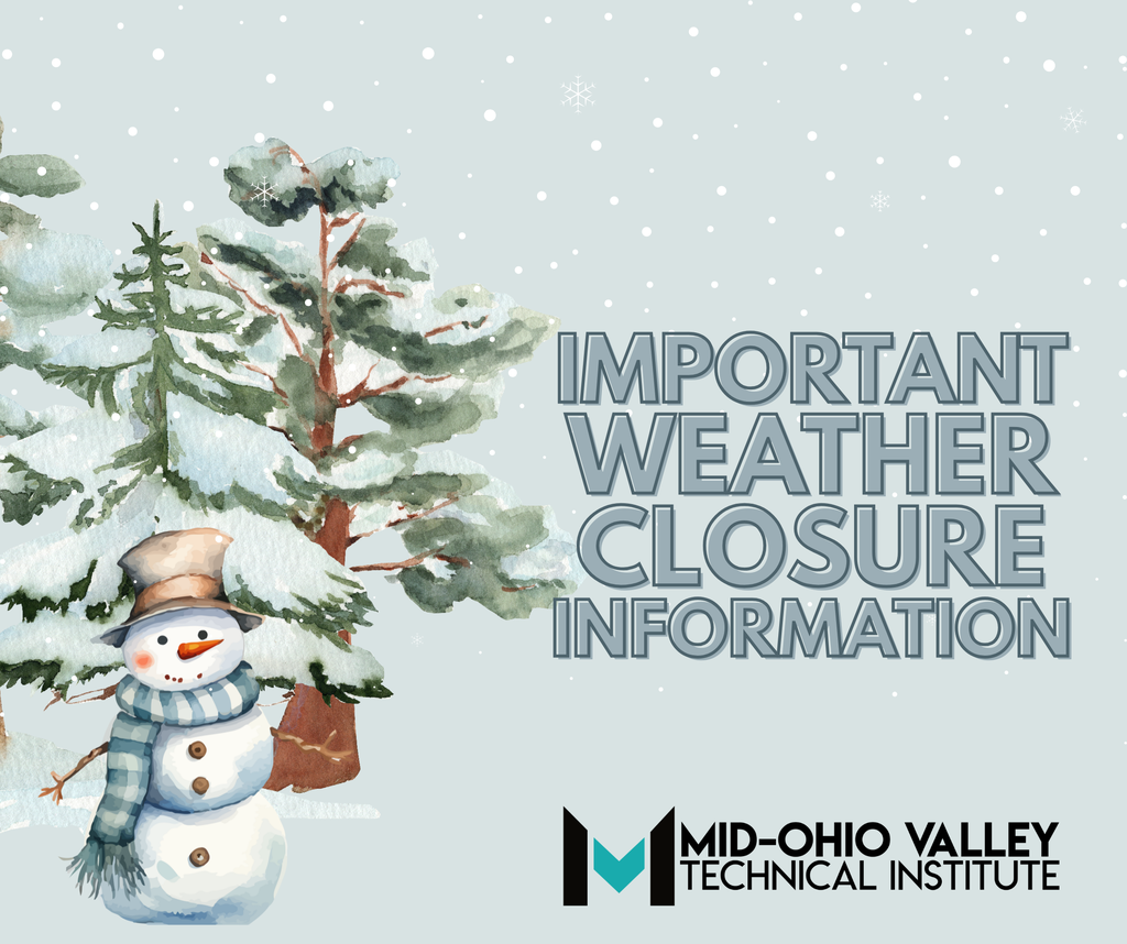 graphic for weather closure "important weather closure information"
