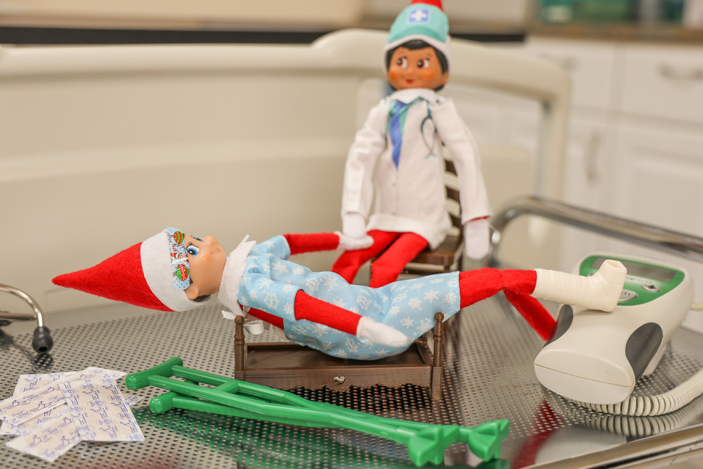elves in nursing classroom