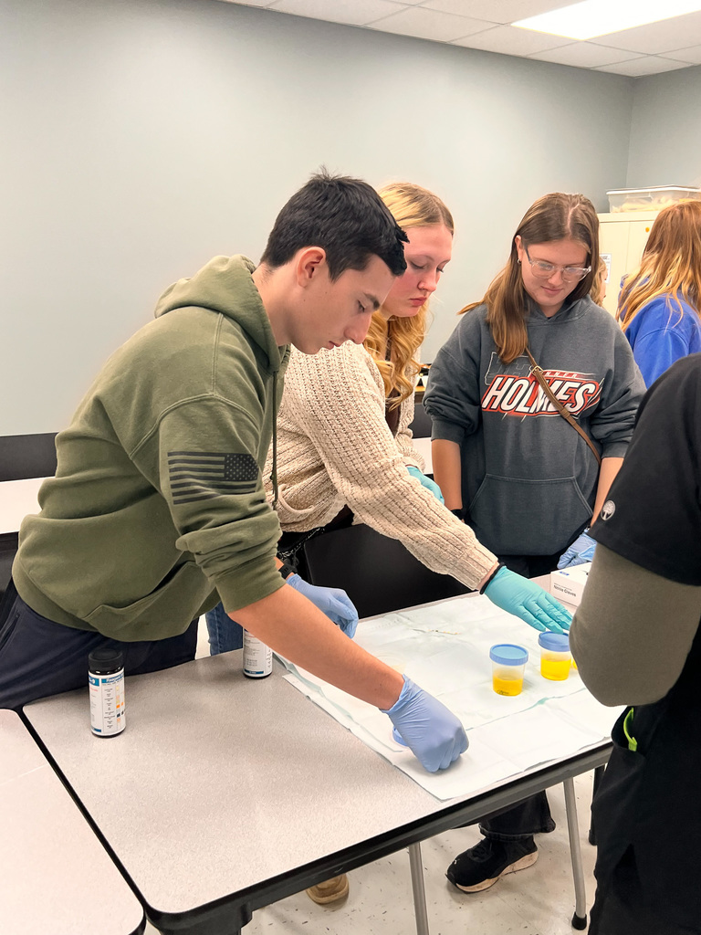 students testing fake urine