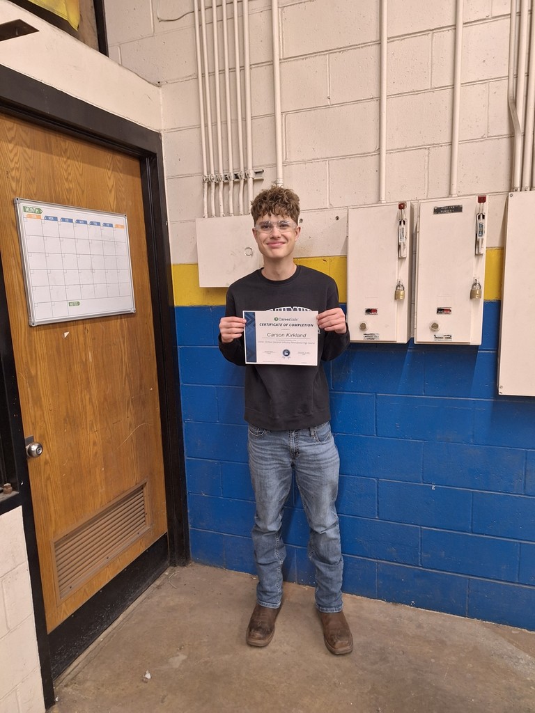 student with certificate