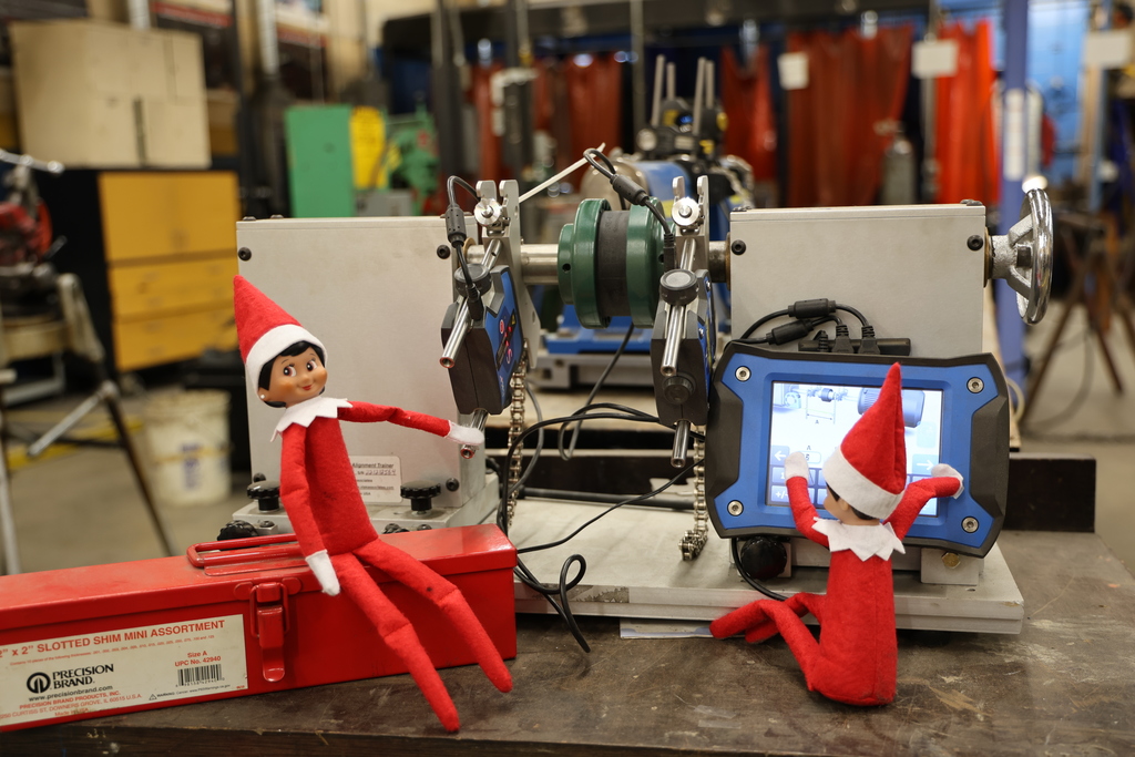 elves on shaft alignment trainer