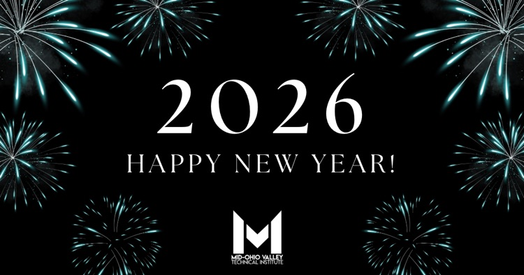 2026 happy new year graphic