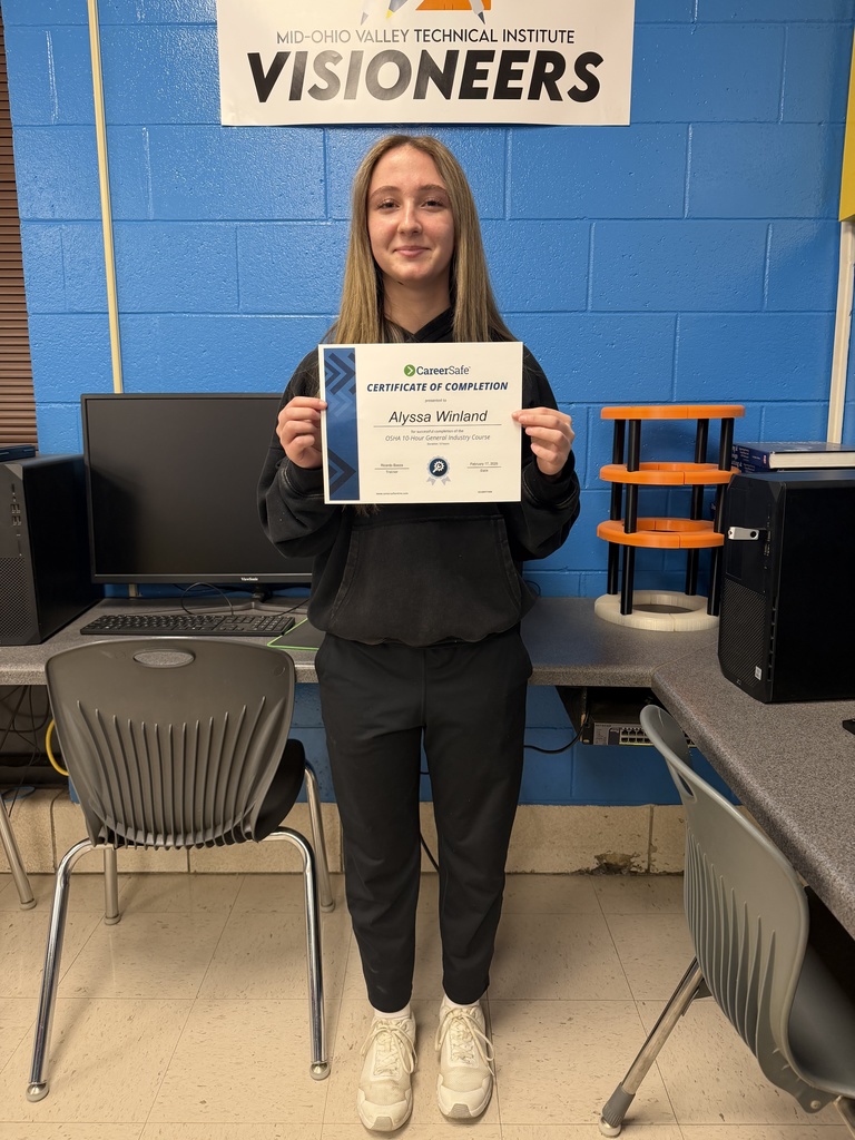 student with certificate