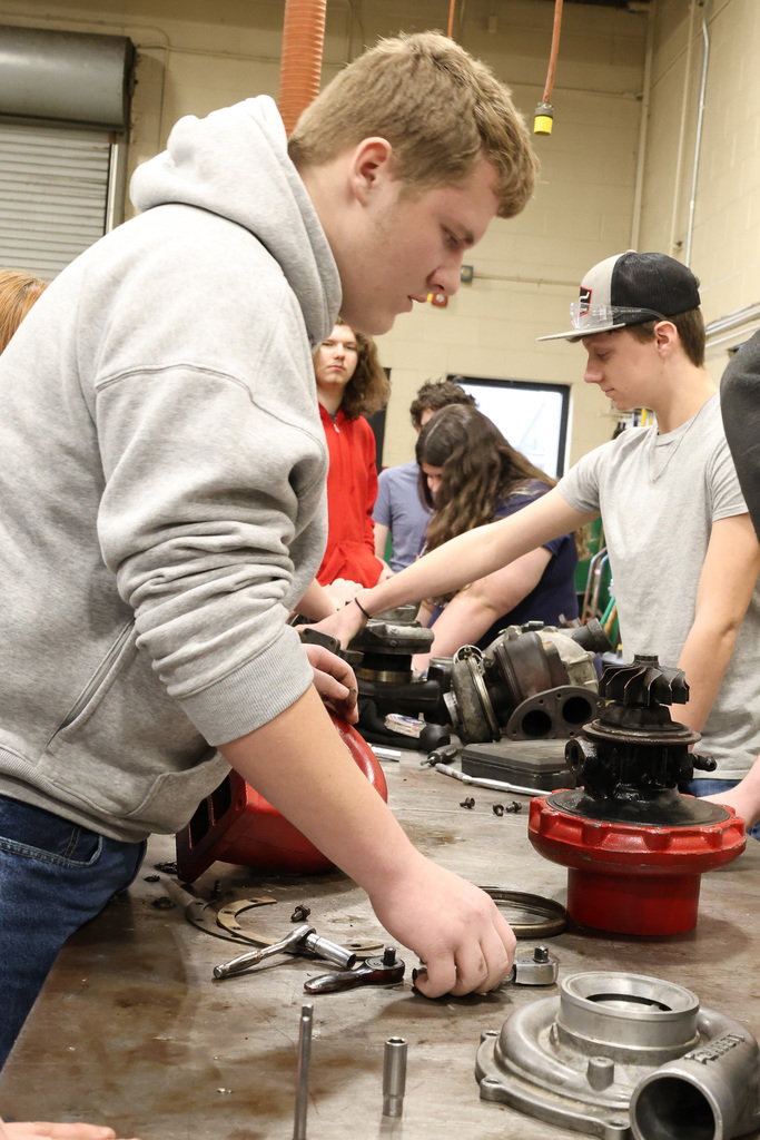 students in a classroom setting