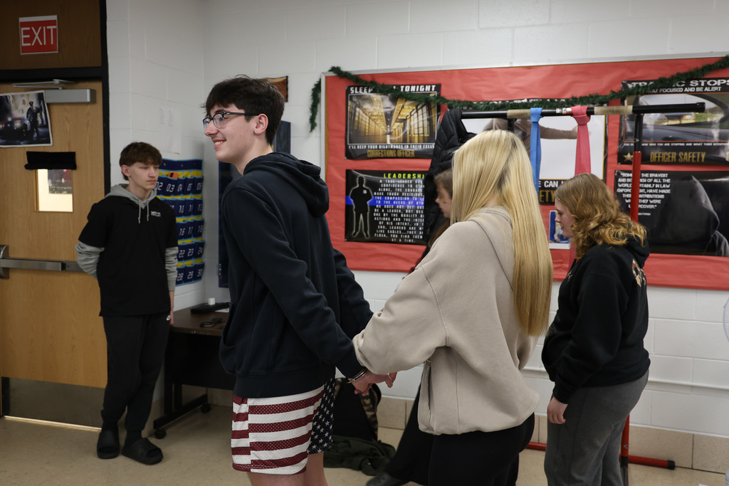 CTE students working