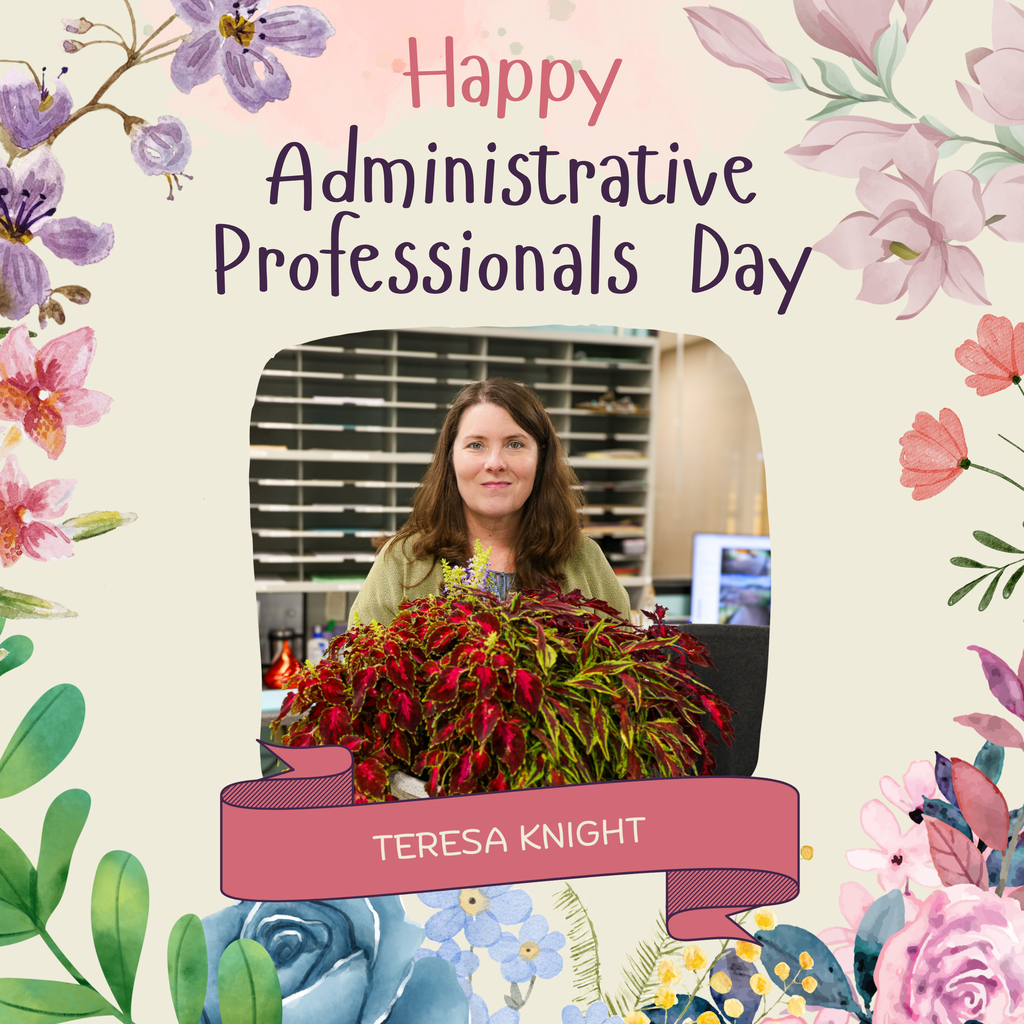 social media post happy administrative professionals day teresa knight