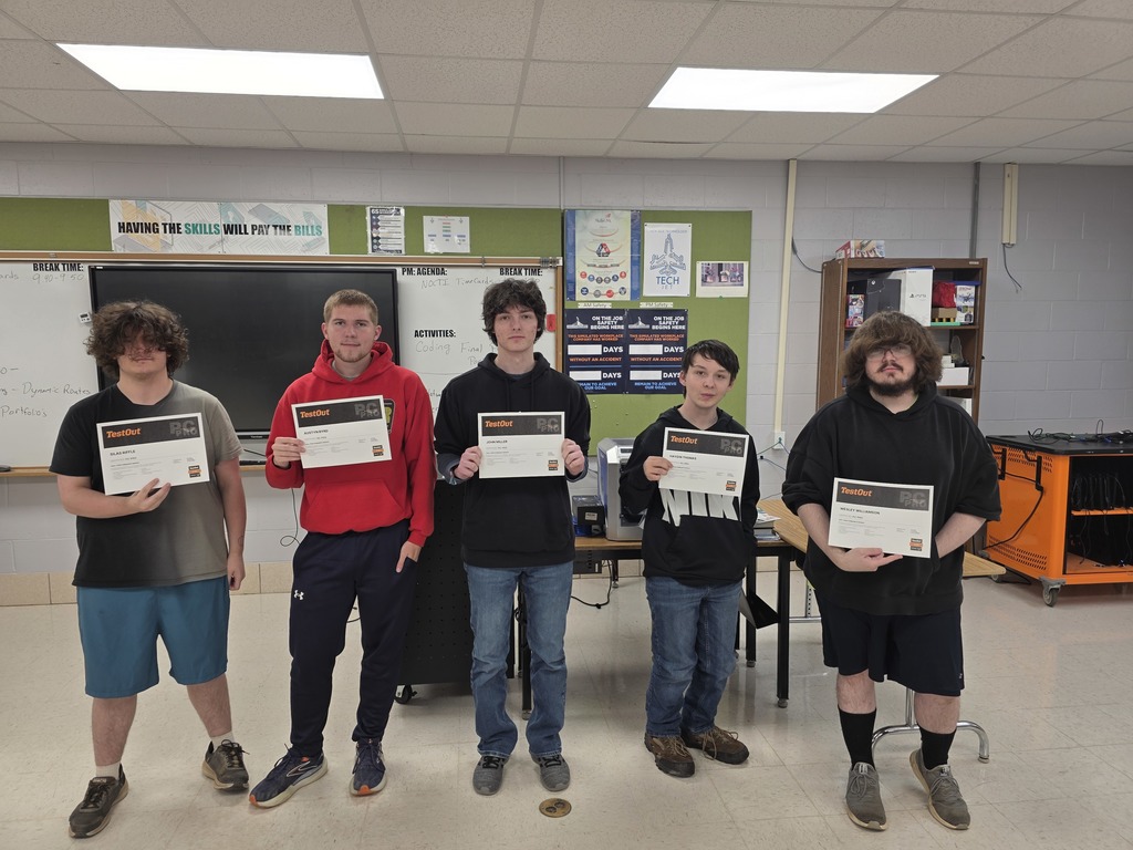 students with certifications