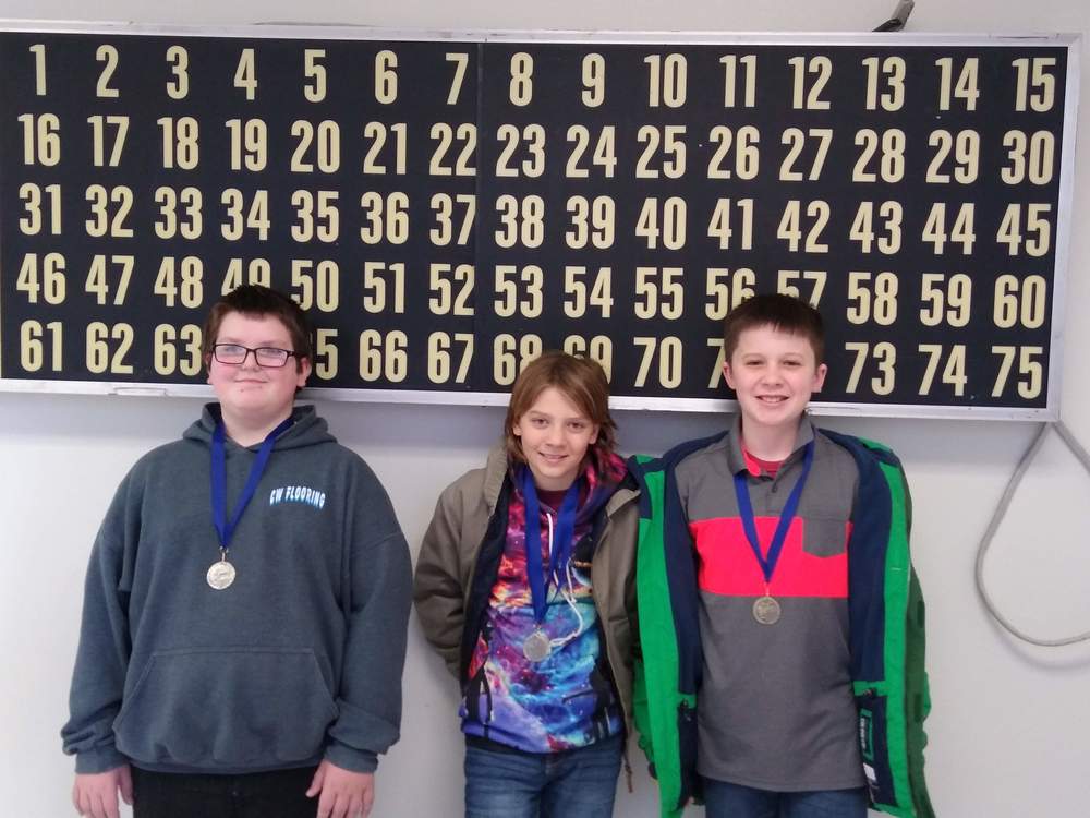 Jack Sorrell, Landon Humble and Owen Zirkelbach bring home awards