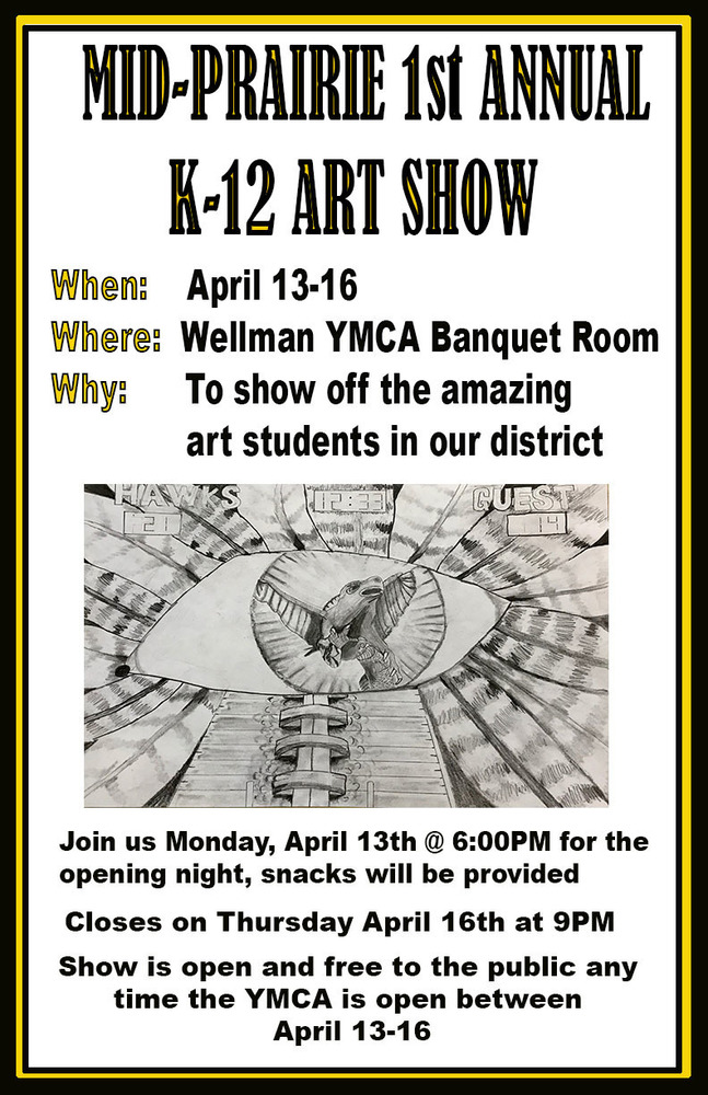 art show flyer