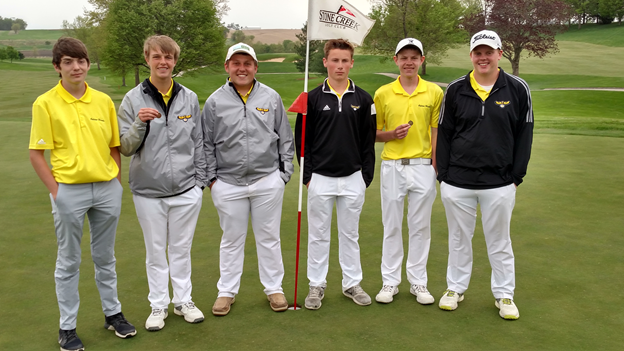 MP Boys golf team finished 3rd at the sectional meet and qualifies for the District Meet on Friday.