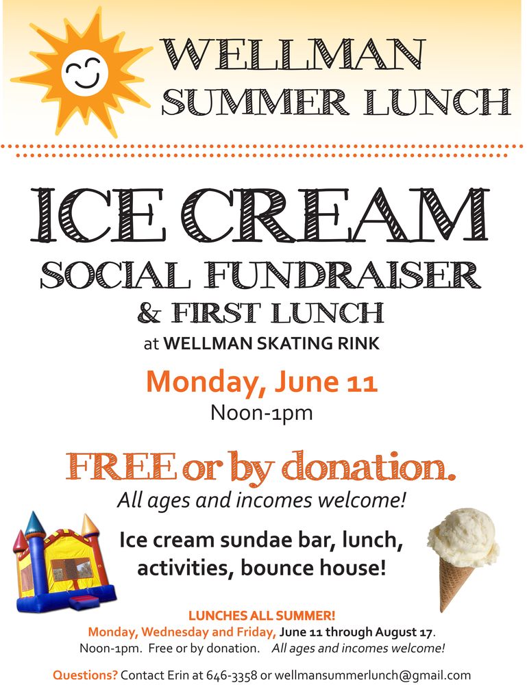 Wellman Summer Lunch program begins June 11
