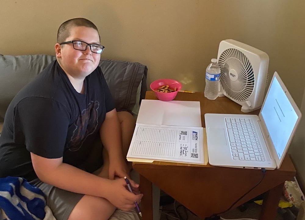 Jack Sorrels competed in the National Mathleague competition