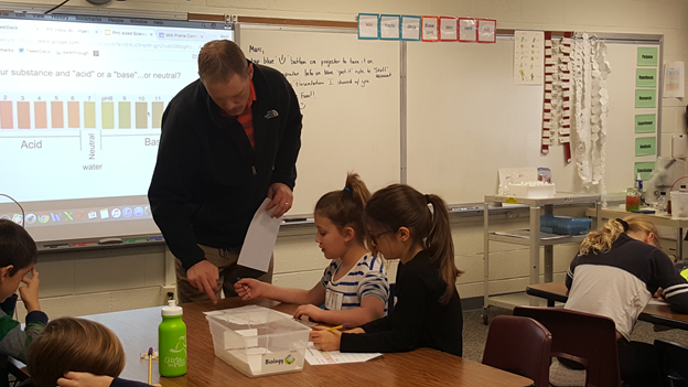 Marc Pennington subs at the MP Homeschool Education Center