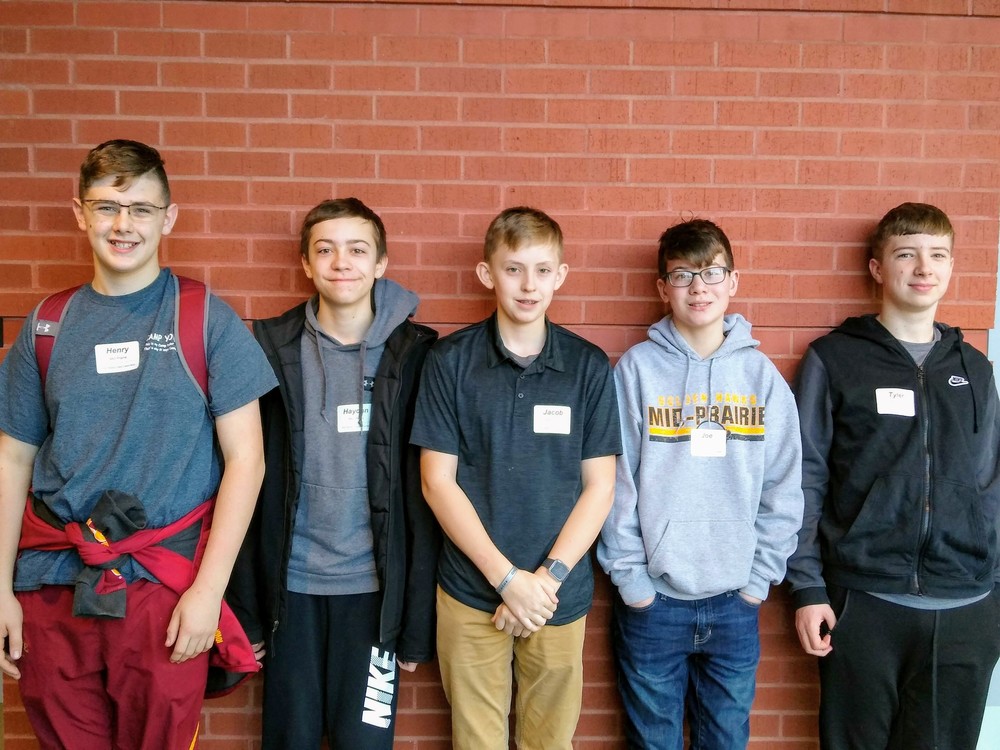 participants are all smiles at the Science Bowl