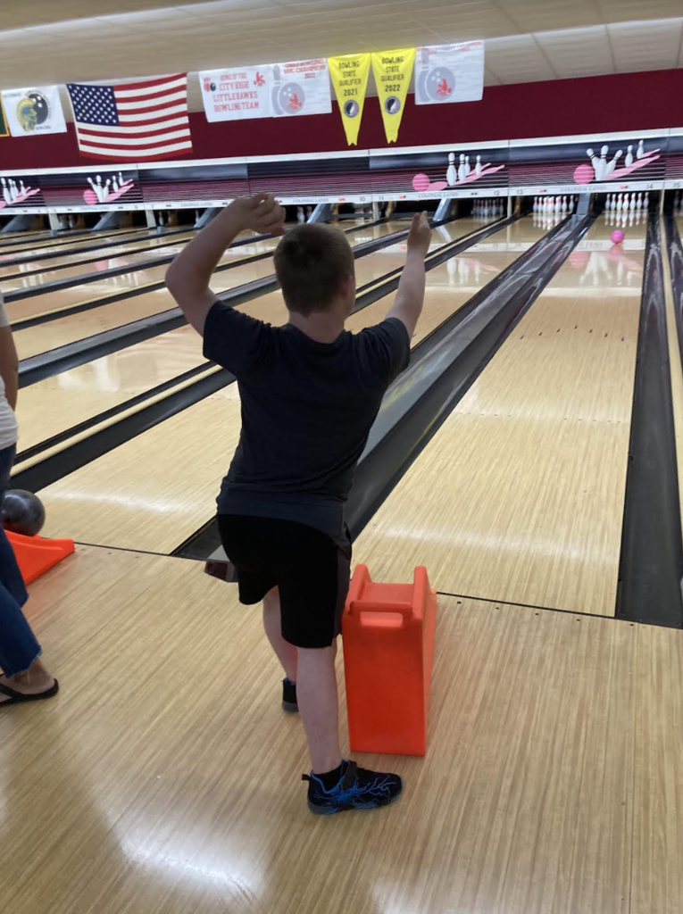 Student bowling