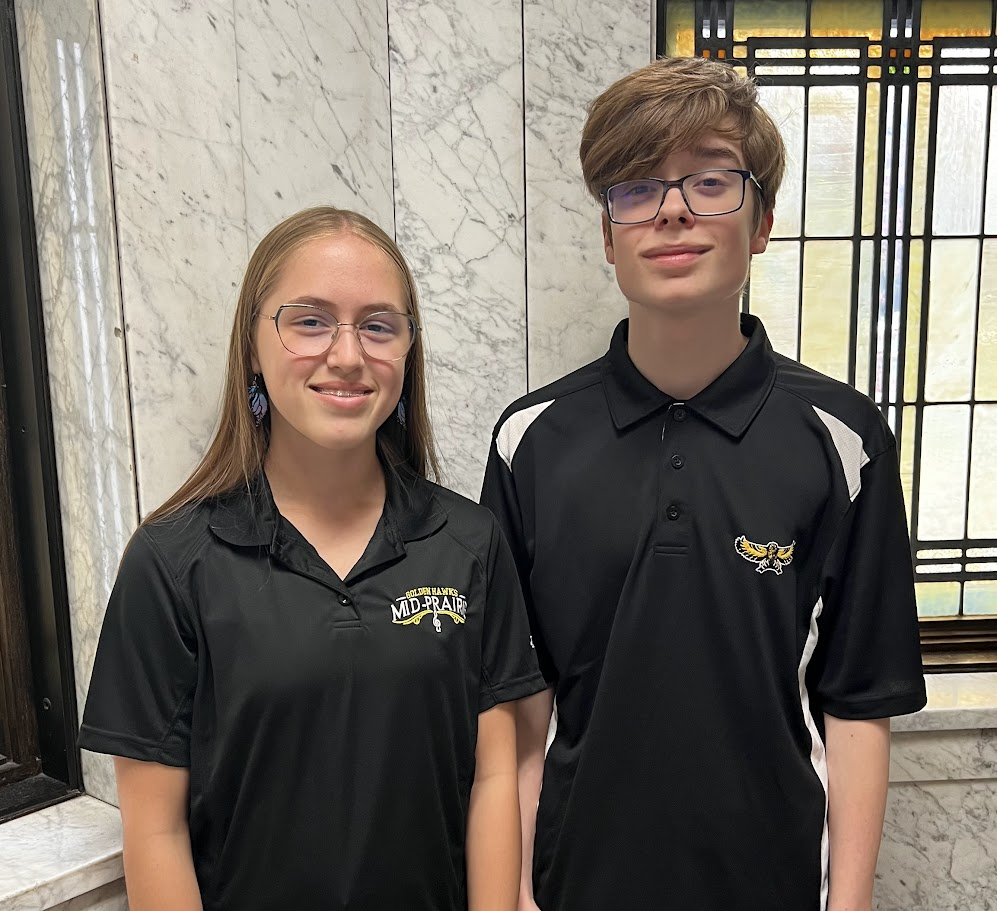 Fiona McClellen and Parker Thomas