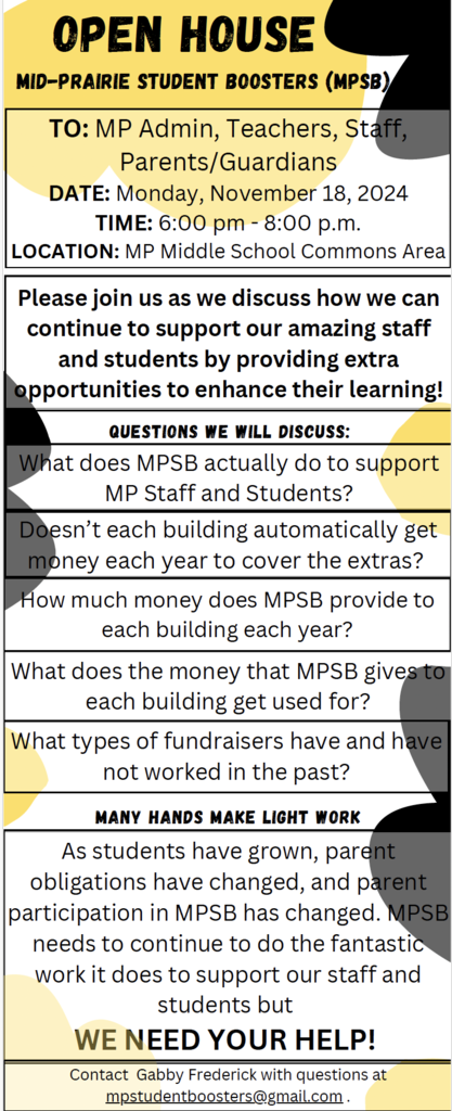 MPSB information flyer