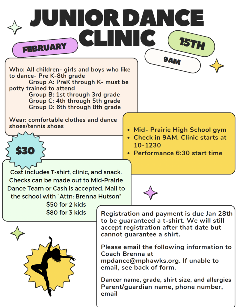 Dance Clinic Flyer