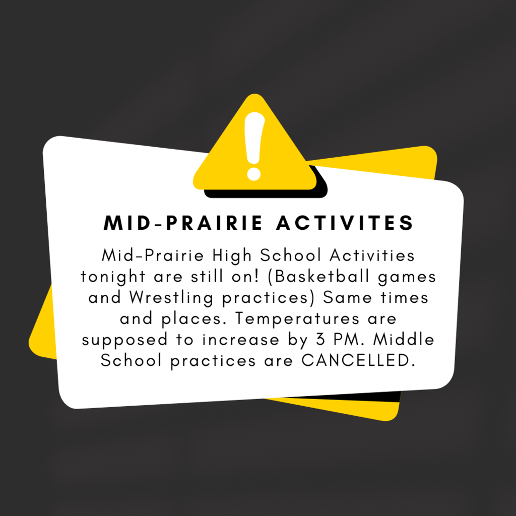 mp high school activities still on 1/21/25