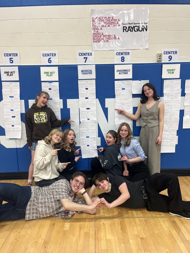 Musical Theatre: Back To The Future - Jeremiah Rempel, Logan McClellen, Wren Harris, Tabitha Fisher, Georgia White, River Gehling, Ryann Dolan and Caroline Schrader. 