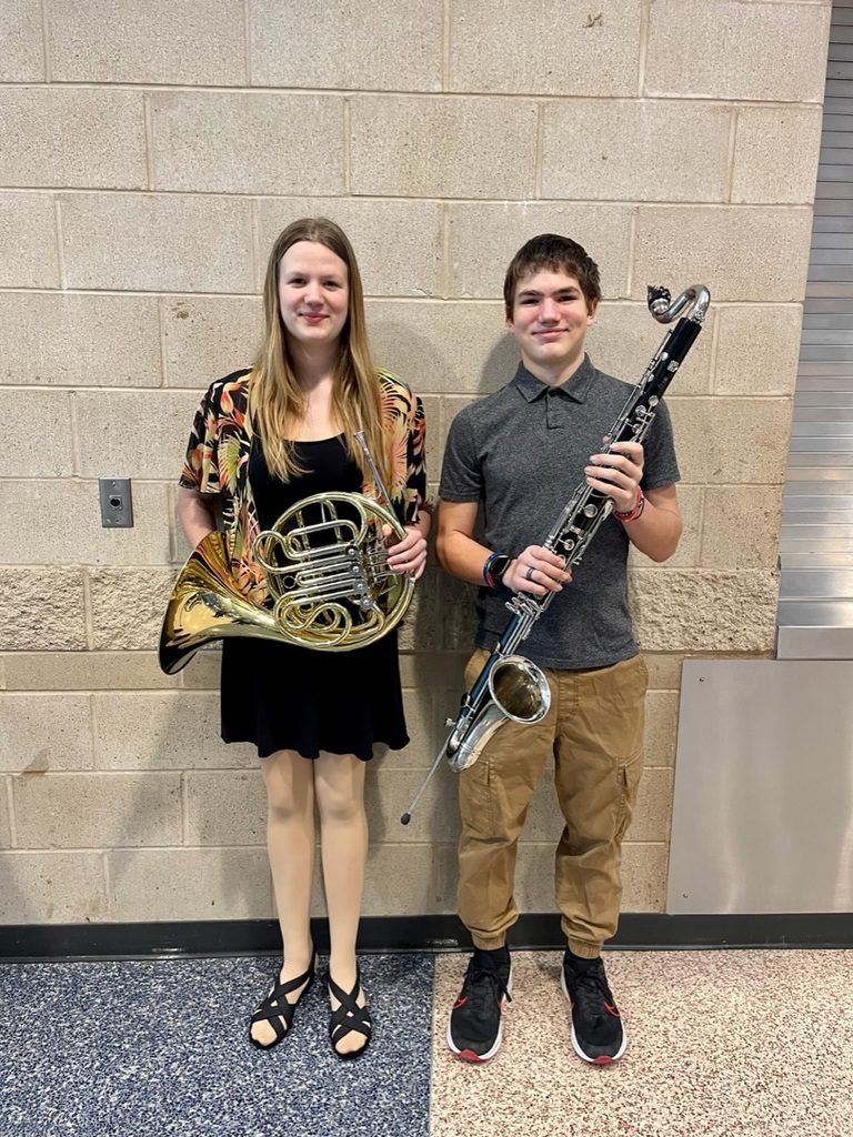 8th Grade Honor Band Students