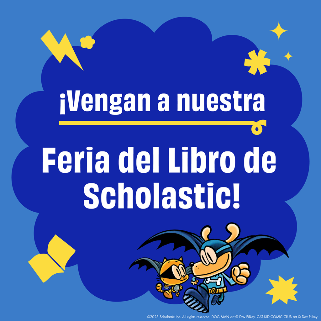 Book fair Spanish flyer