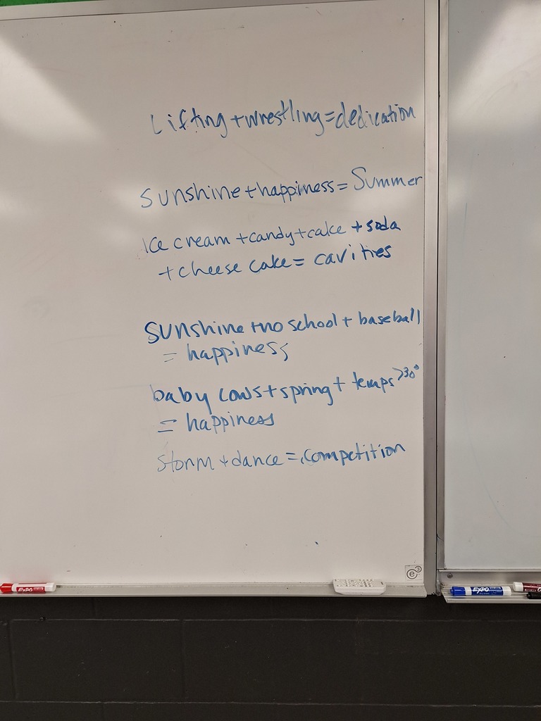 Student math poems