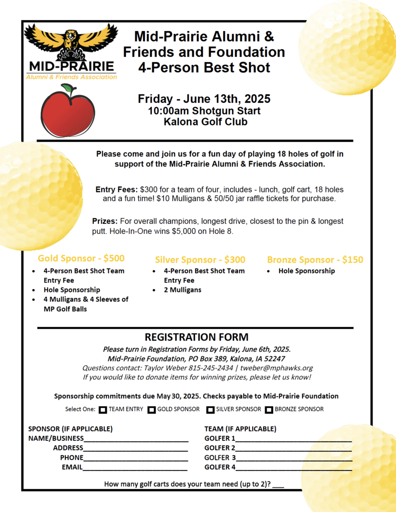 Golf Flyer 2025 Image