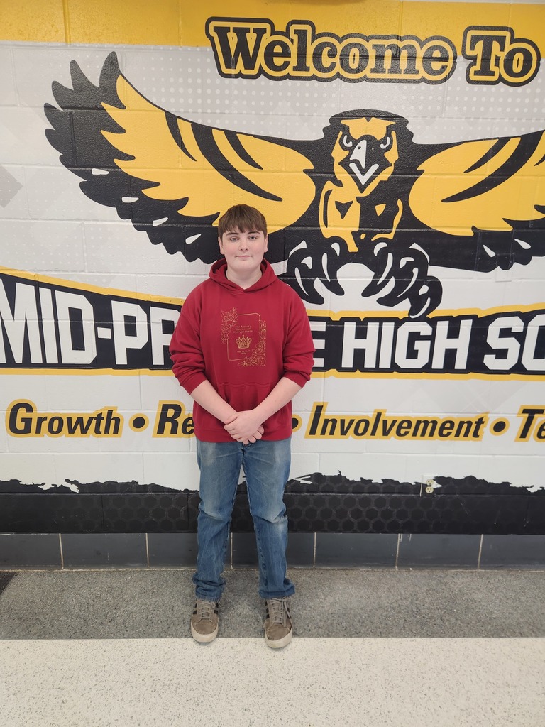 Greyson Ghumm is MPHS Student of the Week