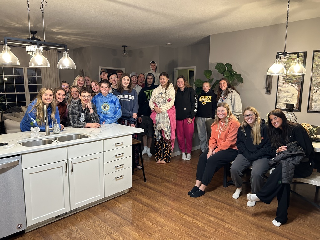 Students visiting the principal