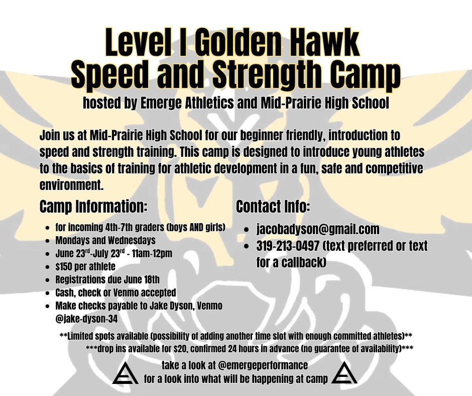 MP Level I Camp June 23-July 23 11am-12pm