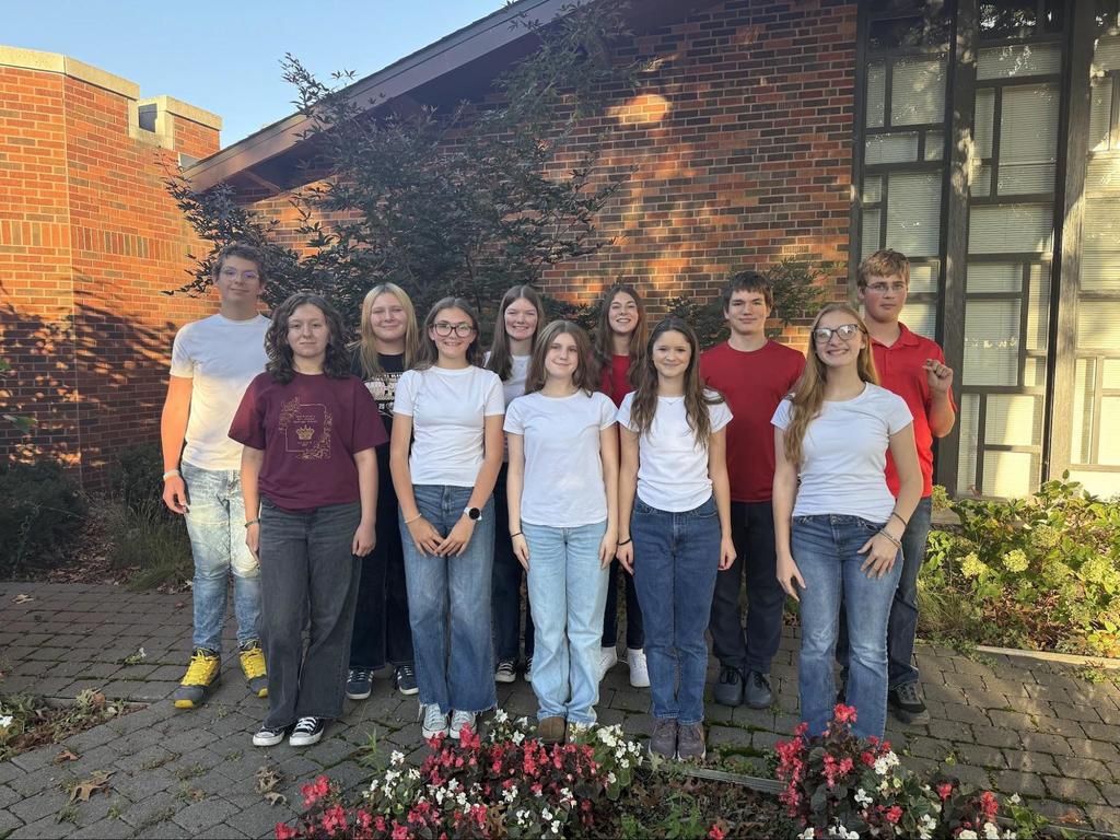 Honor choir group