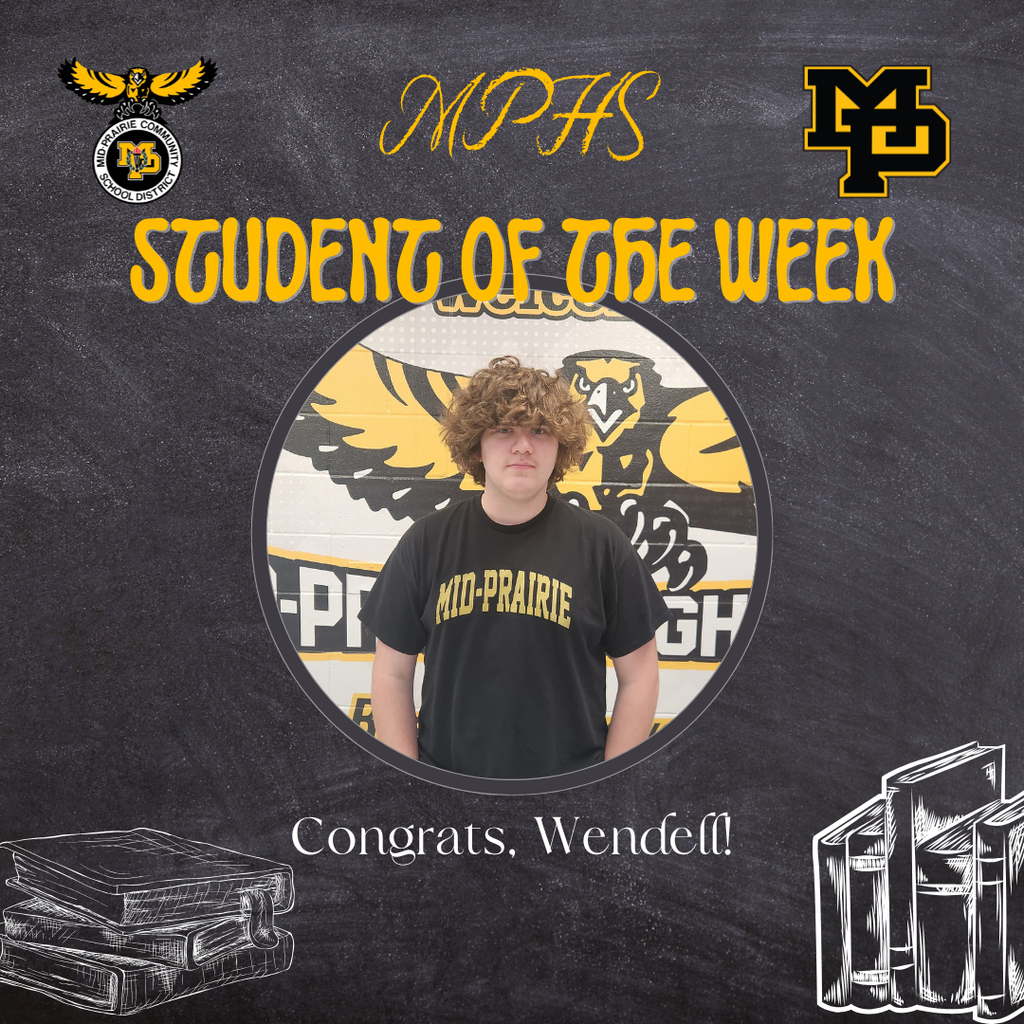 MPHS Student of the Week Wendell Rodgers