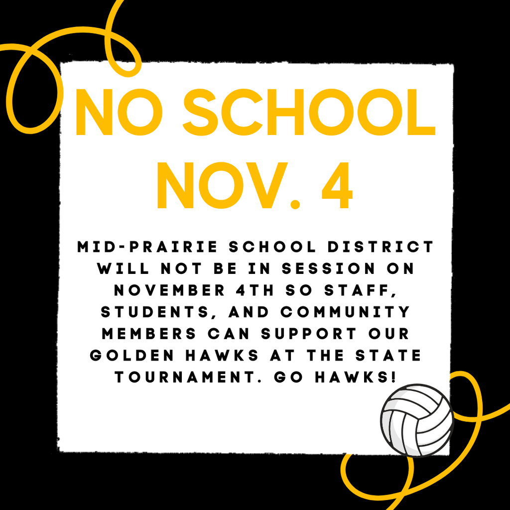 No school November 4th