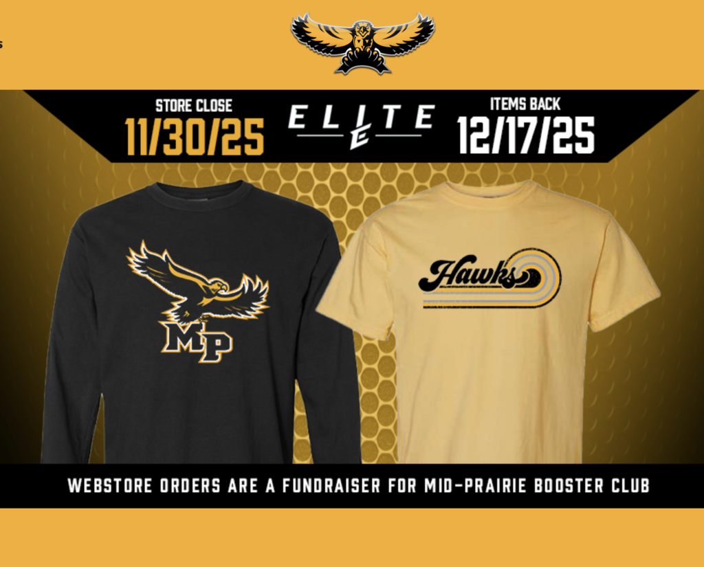 MP Booster Club Webstore Flyer